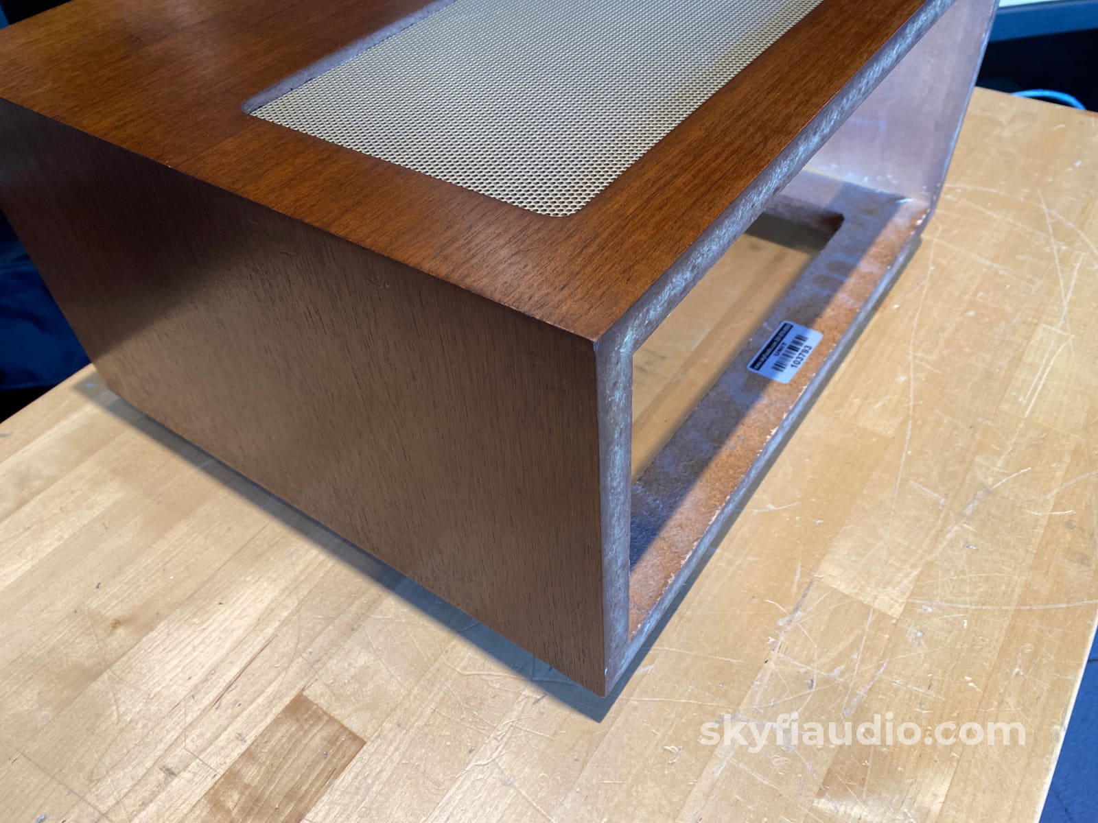 Mcintosh L54 Wood Veneer Cabinet For Large Amplifiers - No Panlocs Accessory