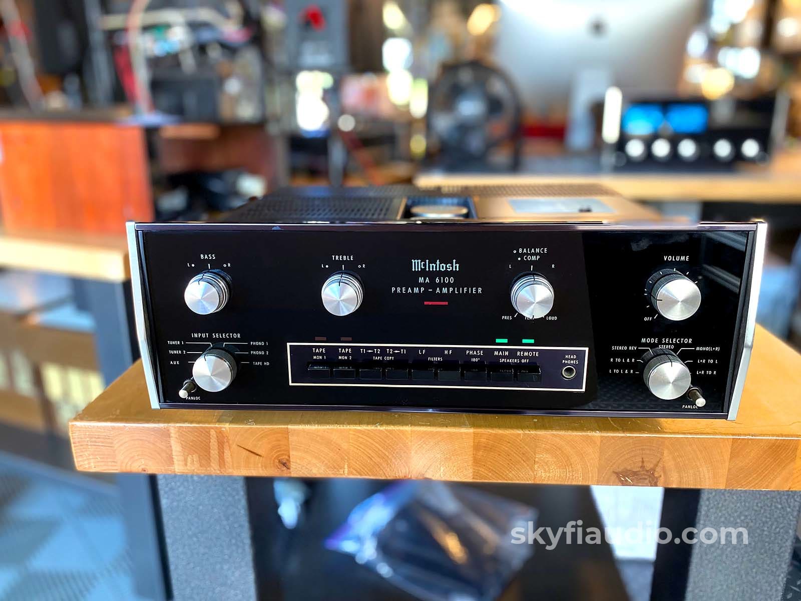 Mcintosh Ma6100 Vintage Integrated Amplifier - Serviced