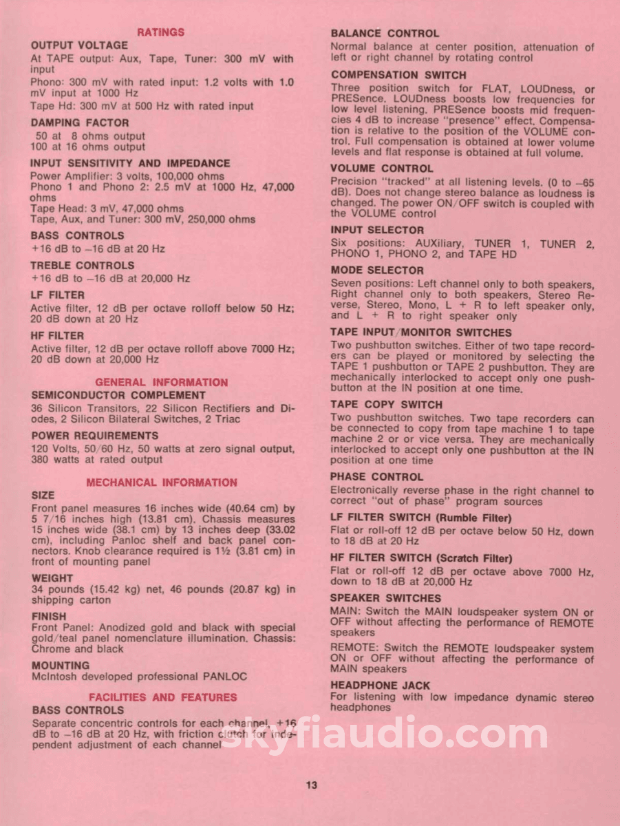 Mcintosh Ma6100 Vintage Integrated Amplifier - Serviced