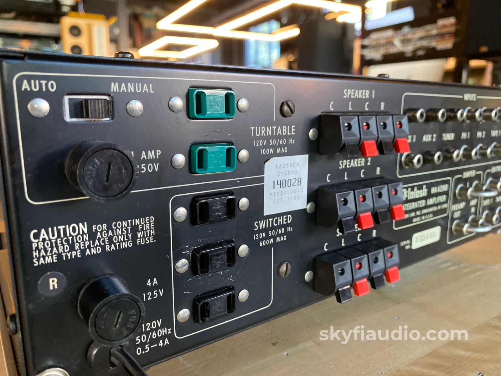 Mcintosh Ma6200 Vintage Integrated Amplifier