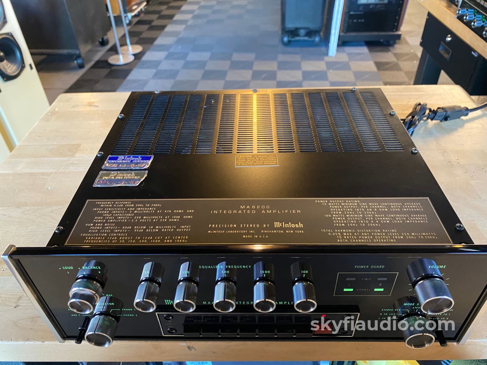 Mcintosh Ma6200 Vintage Integrated Amplifier