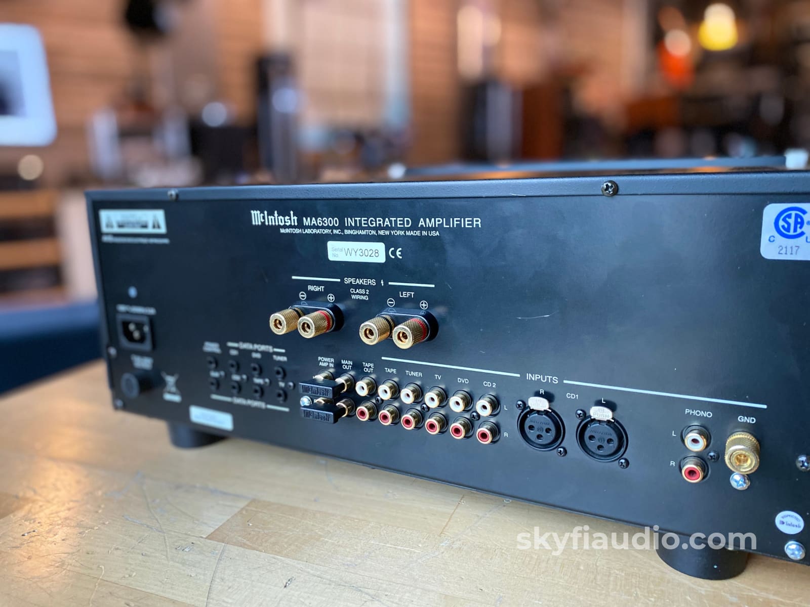 Mcintosh Ma6300 Integrated Amplifier - All Analog W/Phono Input