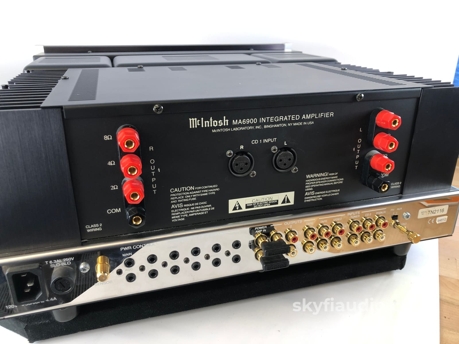 Mcintosh Ma6900 Integrated Amplifier - All Analog! Built In Phono