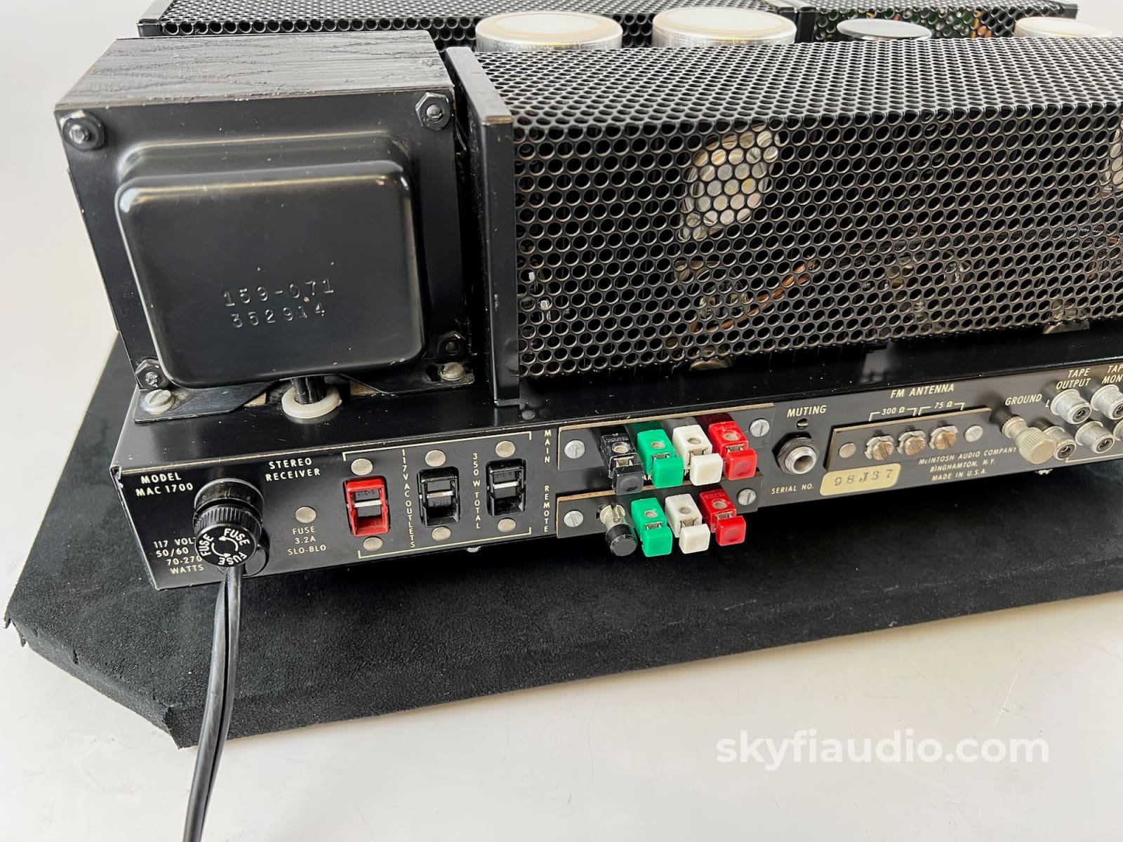 Mcintosh Mac1700 Vintage Receiver W/Tube Tuner - Serviced Integrated Amplifier