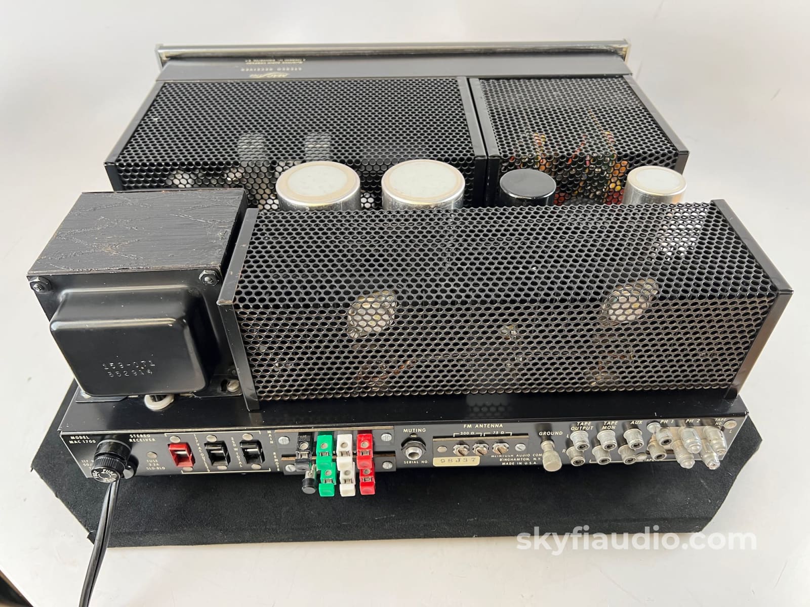 Mcintosh Mac1700 Vintage Receiver W/Tube Tuner - Serviced Integrated Amplifier