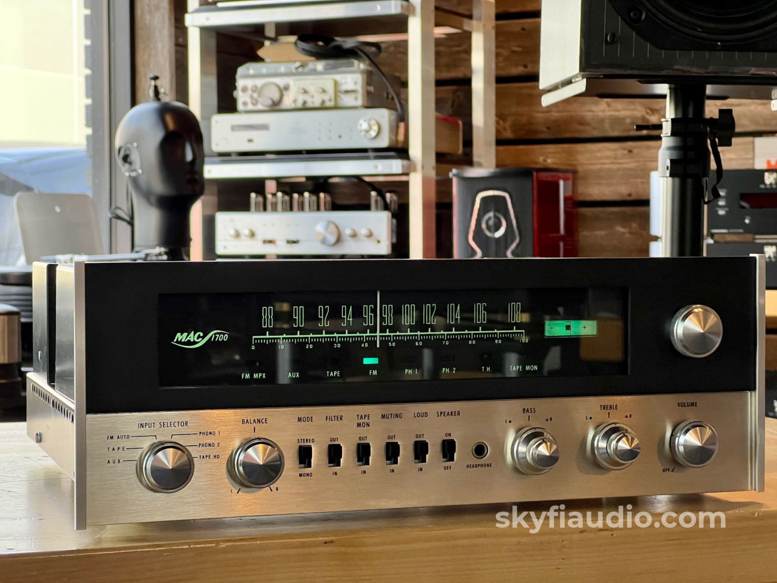 Mcintosh Mac1700 Vintage Tube/Transistor Receiver Integrated Amplifier