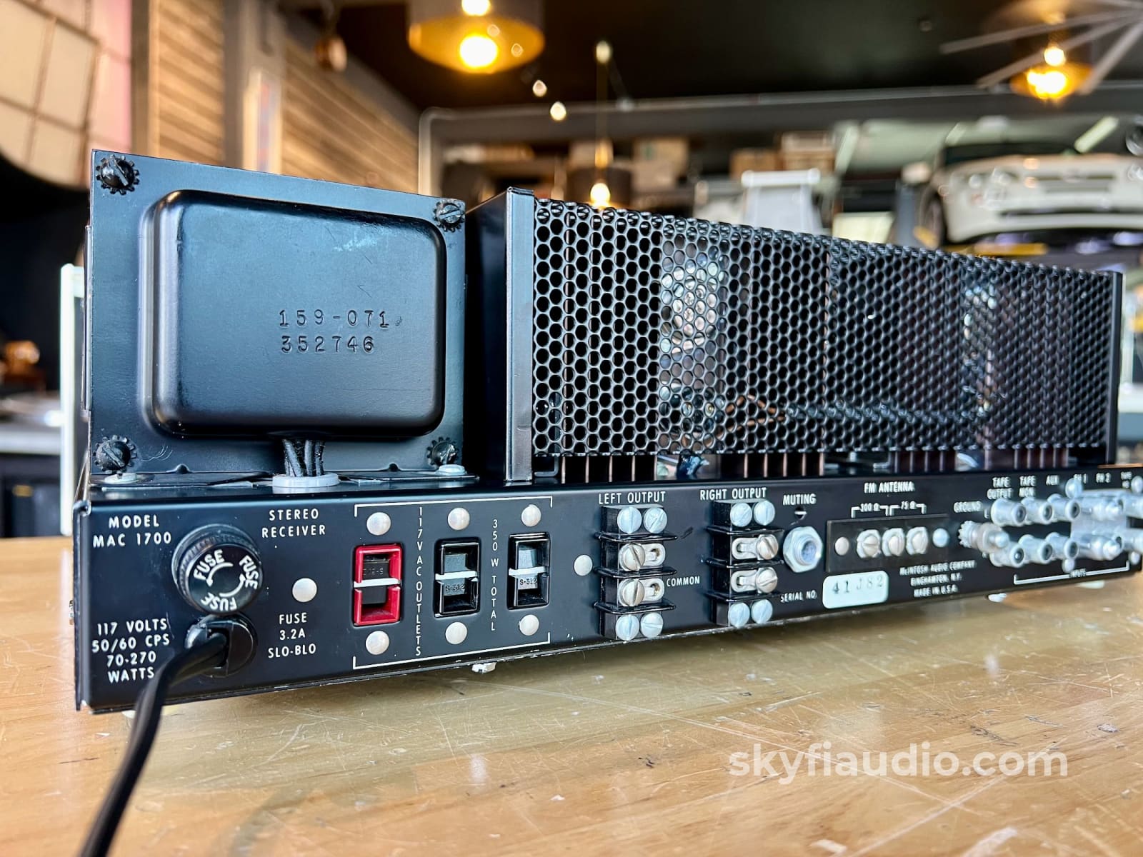 Mcintosh Mac1700 Vintage Tube/Transistor Receiver Integrated Amplifier