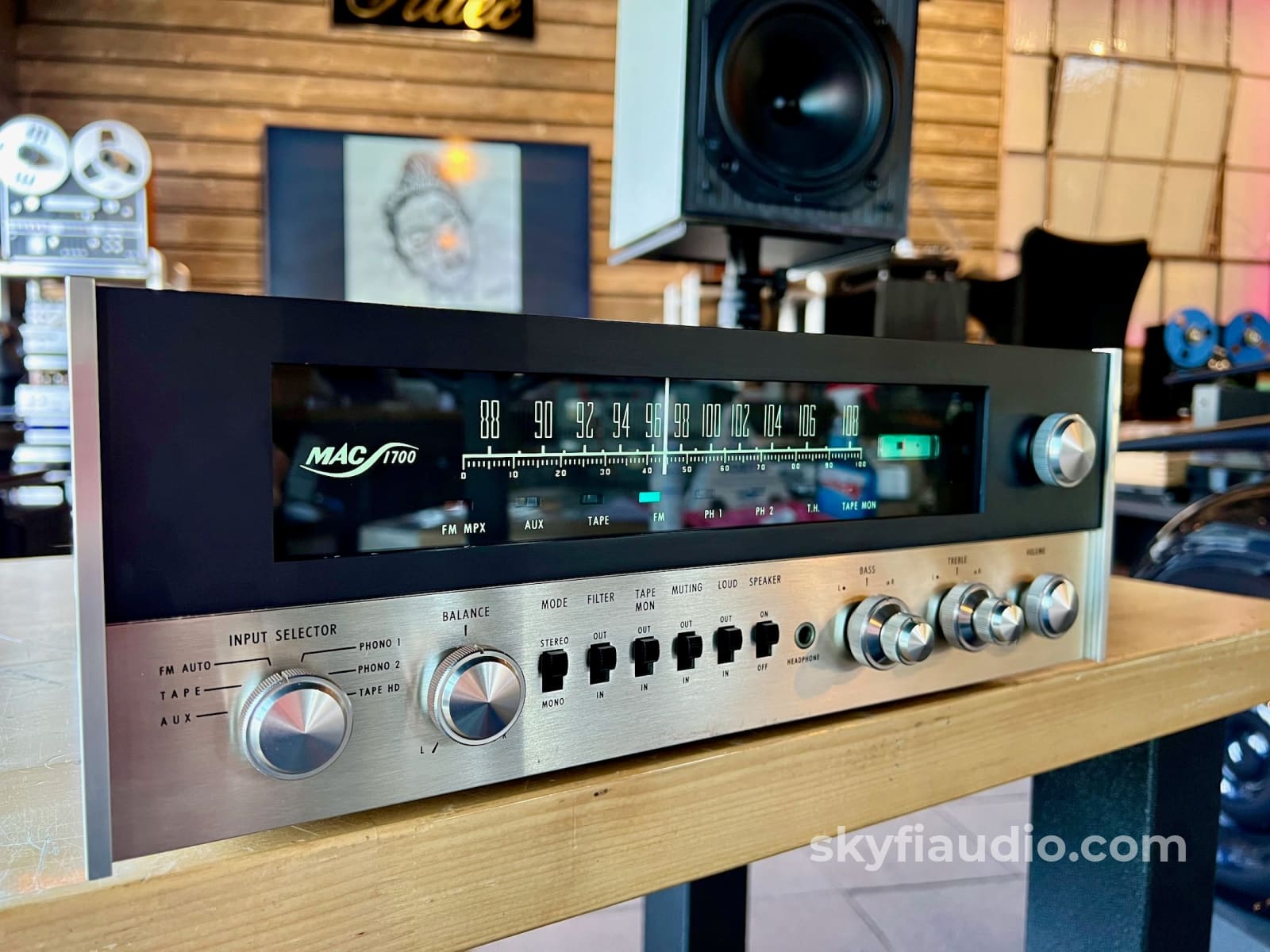 Mcintosh Mac1700 Vintage Tube/Transistor Receiver Integrated Amplifier