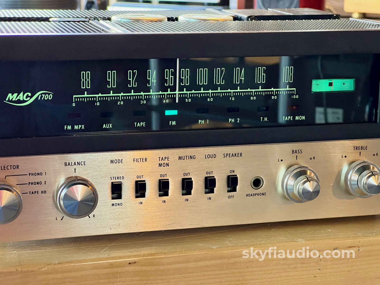 Mcintosh Mac1700 Vintage Tube/Transistor Receiver Integrated Amplifier