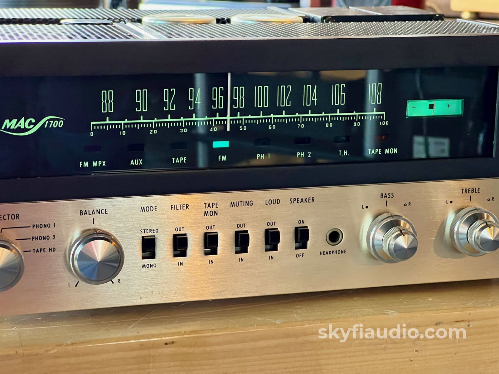 Mcintosh Mac1700 Vintage Tube/Transistor Receiver Integrated Amplifier