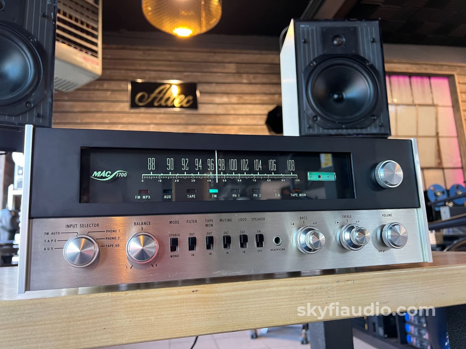 Mcintosh Mac1700 Vintage Tube/Transistor Receiver Integrated Amplifier