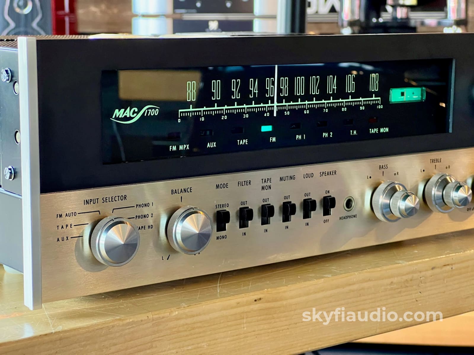 Mcintosh Mac1700 Vintage Tube/Transistor Receiver Integrated Amplifier