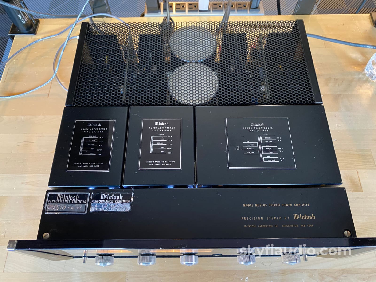 Mcintosh Mc2105 Vintage Amplifier - Serviced And Upgraded