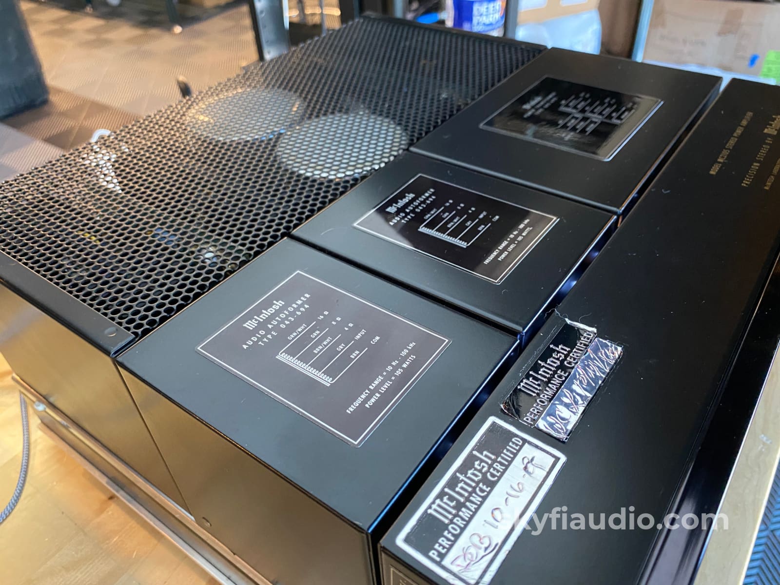 Mcintosh Mc2105 Vintage Amplifier - Serviced And Upgraded