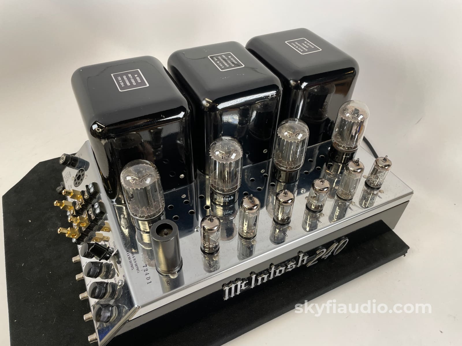 Mcintosh Mc240 Vintage Tube Amplifier With Telefunken Tubes