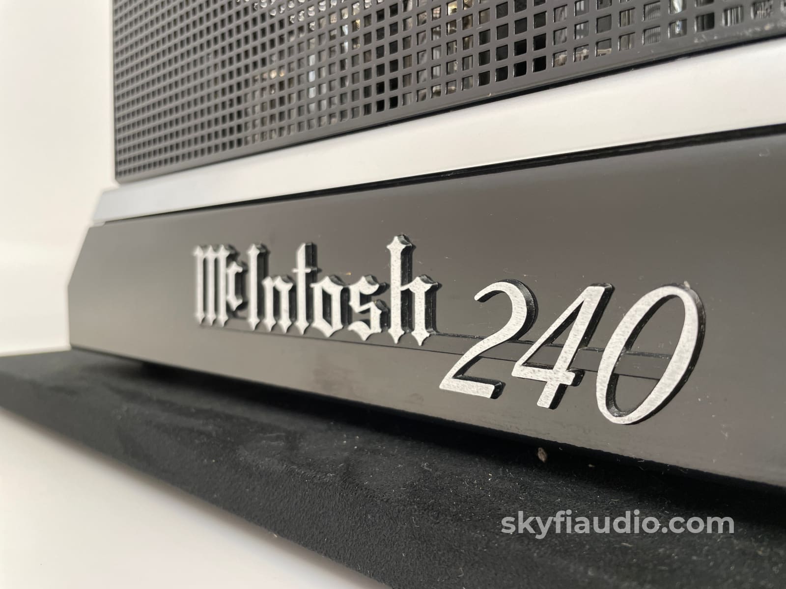 Mcintosh Mc240 Vintage Tube Amplifier With Telefunken Tubes