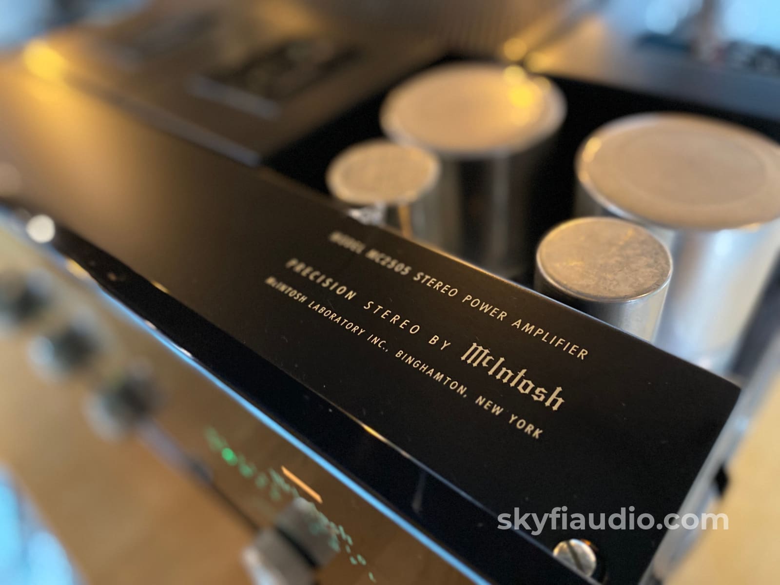 Mcintosh Mc2505 Vintage Solid State Amplifier Serviced And Very Clean