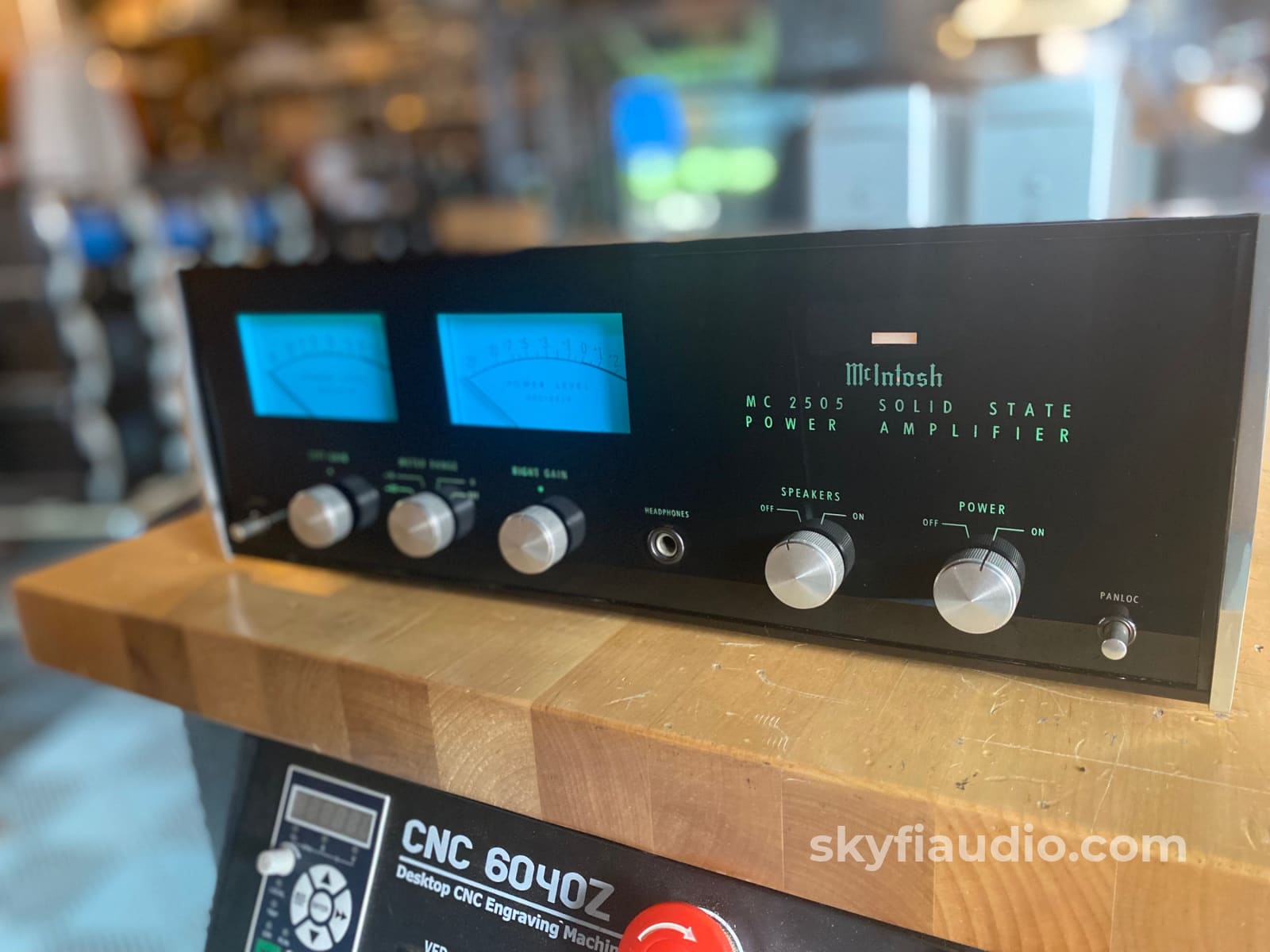 Mcintosh Mc2505 Vintage Solid State Amplifier Serviced And Very Clean