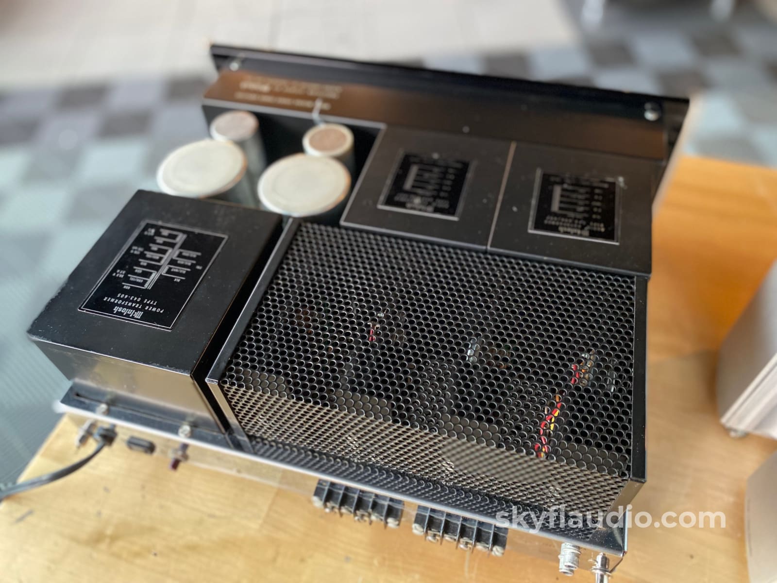 Mcintosh Mc2505 Vintage Solid State Amplifier Serviced And Very Clean