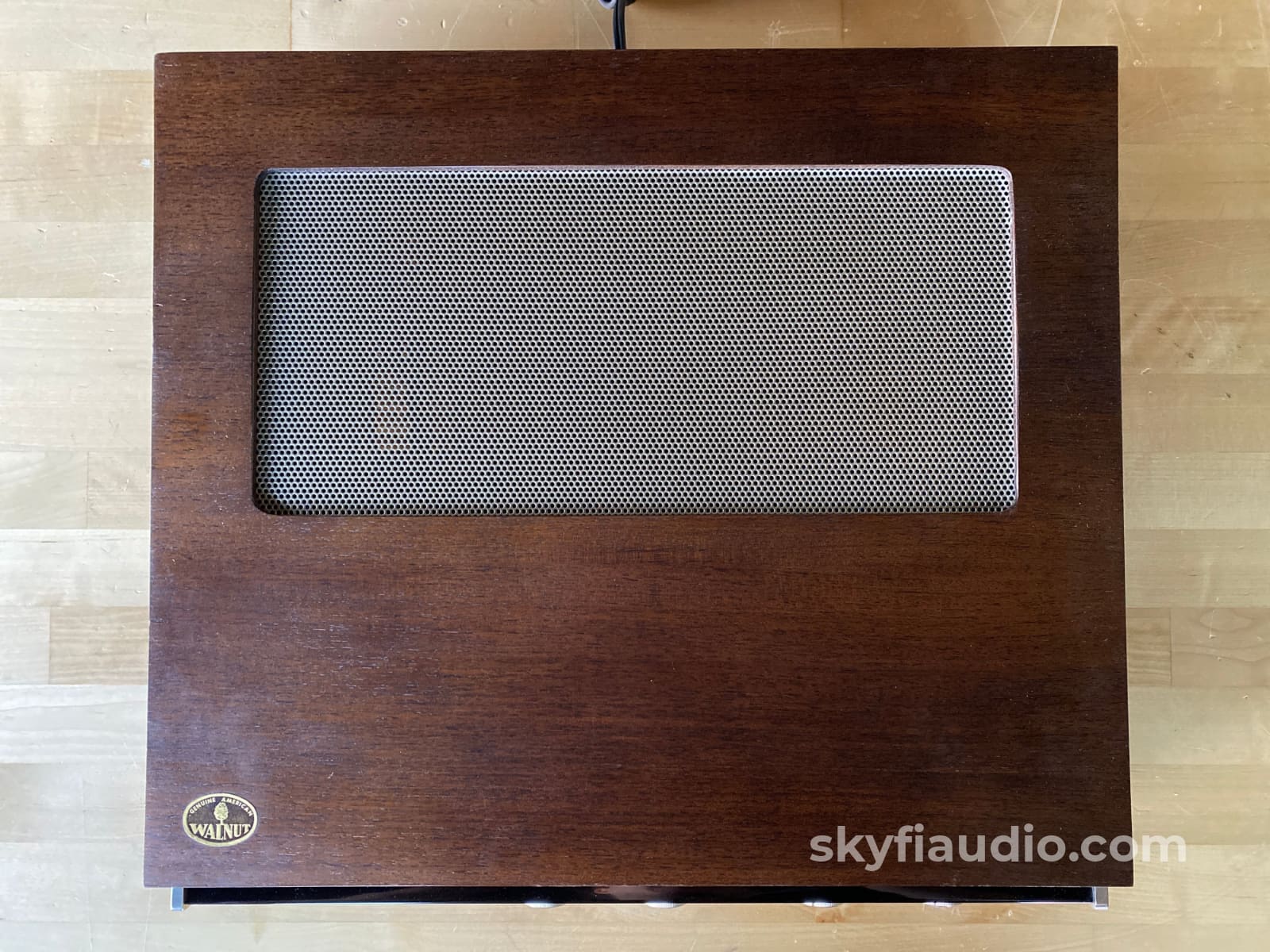 Mcintosh Mc502 Vintage Solid State Amplifier With Wood Cabinet