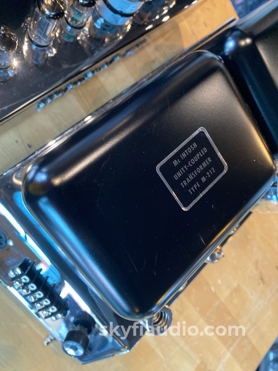 Mcintosh Mc75 Vintage And Restored Tube Monoblock Amps - 120 / 240V Capable Amplifier