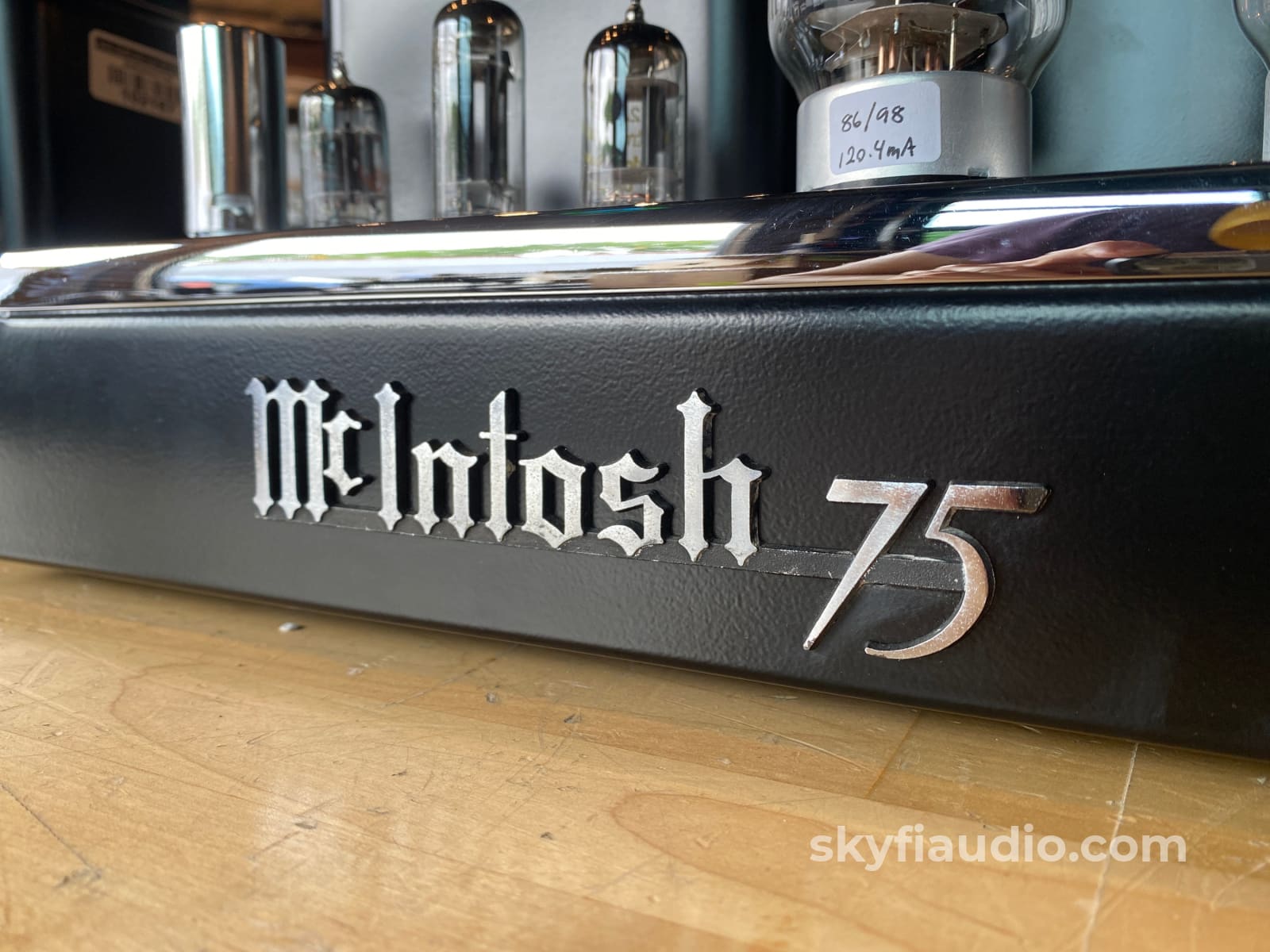 Mcintosh Mc75 Vintage And Restored Tube Monoblock Amps - 120 / 240V Capable Amplifier