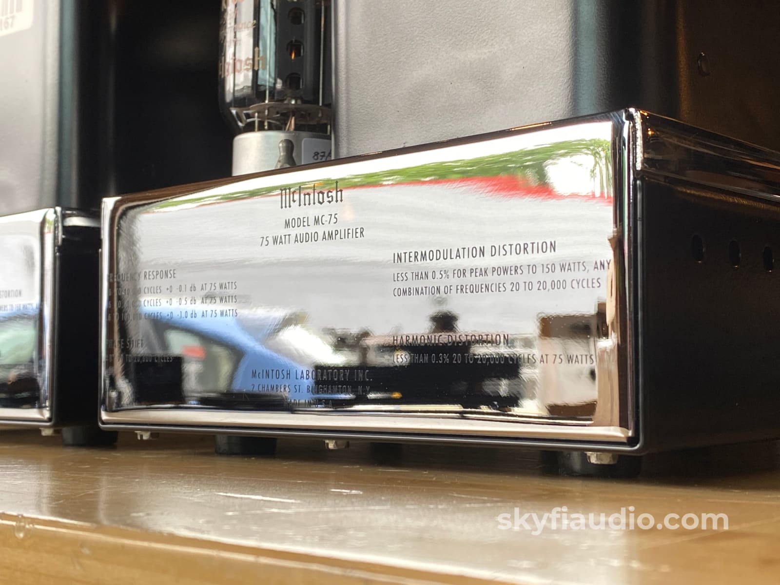 Mcintosh Mc75 Vintage And Restored Tube Monoblock Amps - 120 / 240V Capable Amplifier