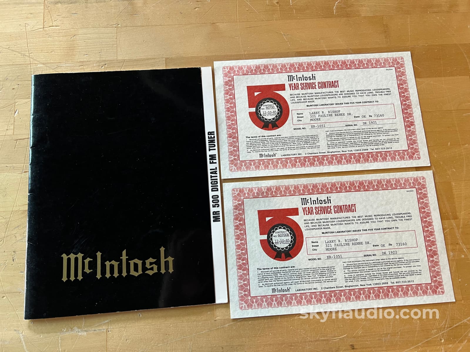 Mcintosh Mr500 Vintage Fm Tuner - Serviced