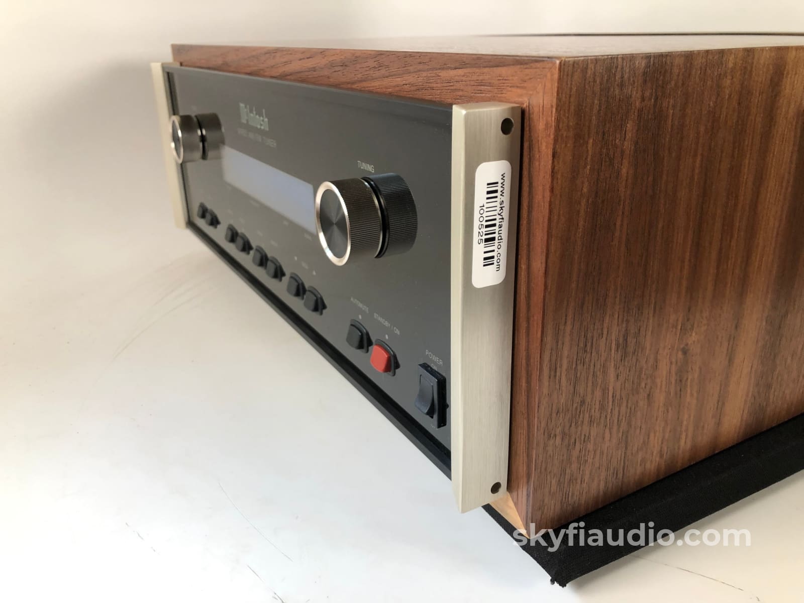 Mcintosh Mr85 Am/Fm Tuner In Custom Walnut Wood Case
