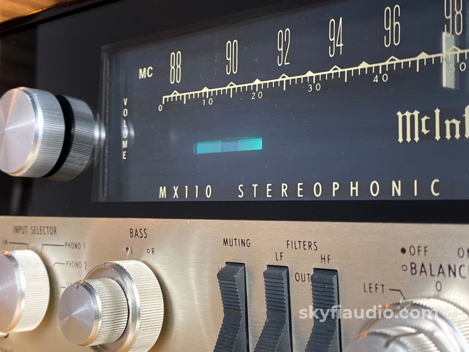 Mcintosh Mx110 Tube Tuner Preamp - Modafferi Upgraded & Skyfi Restored Preamplifier