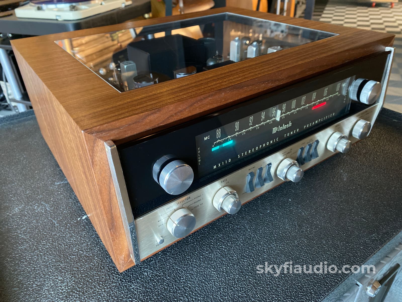 Mcintosh Mx110 Tube Tuner Preamp - Modafferi Upgraded & Skyfi Restored Preamplifier