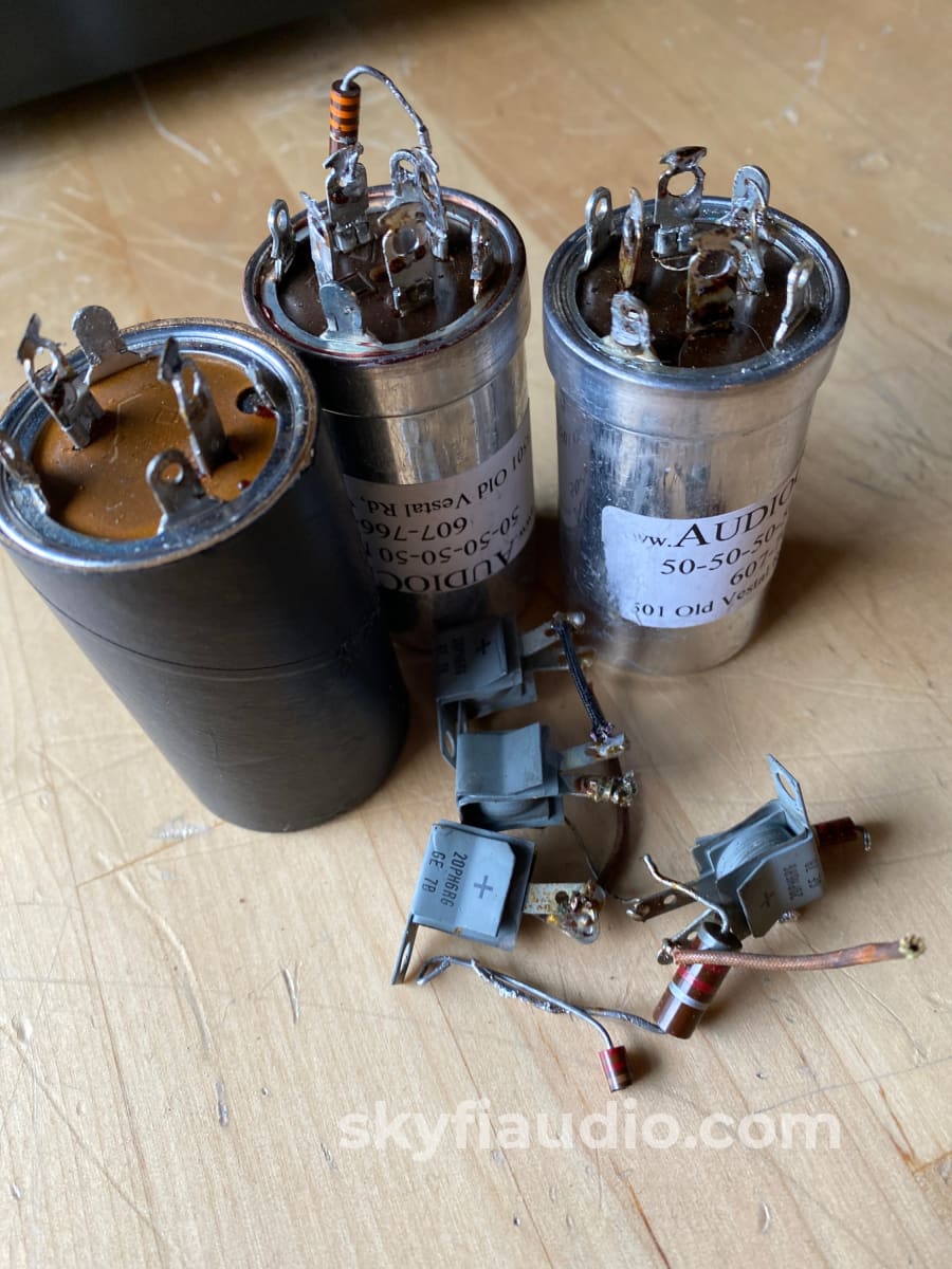 Mcintosh Mx110 Tube Tuner Preamp - Modafferi Upgraded & Skyfi Restored Preamplifier