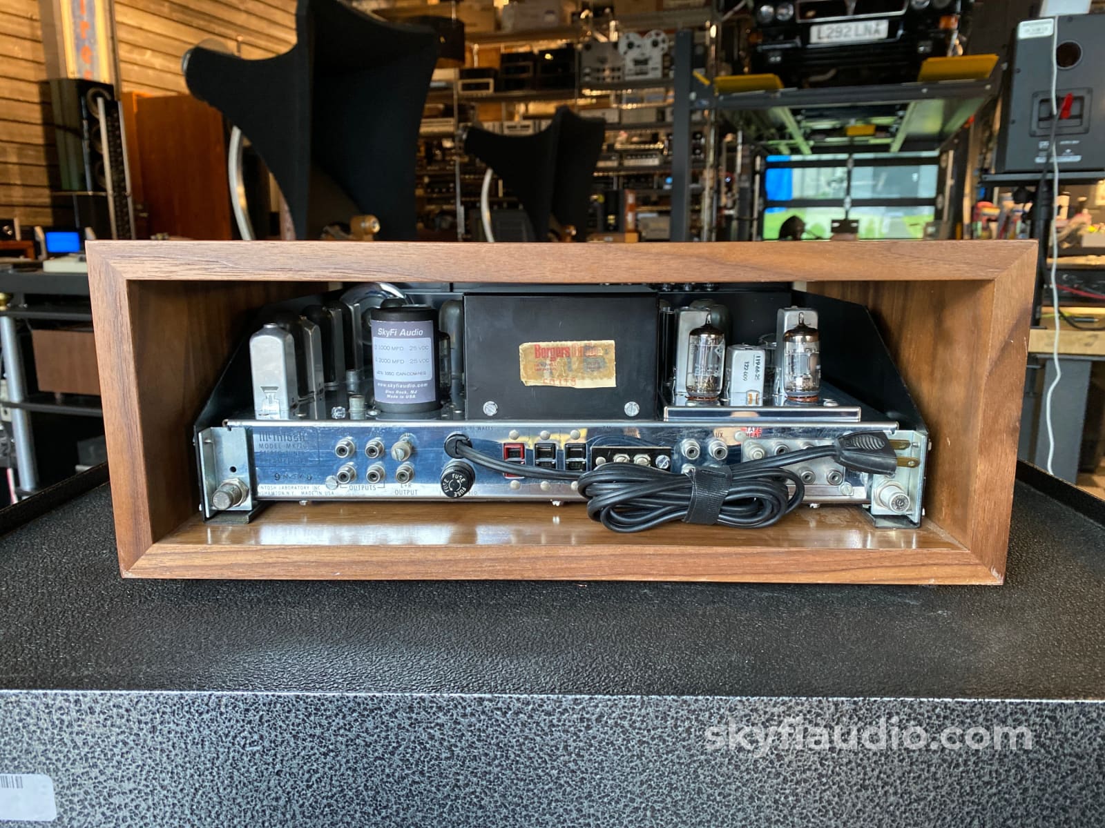 Mcintosh Mx110 Tube Tuner Preamp - Modafferi Upgraded & Skyfi Restored Preamplifier