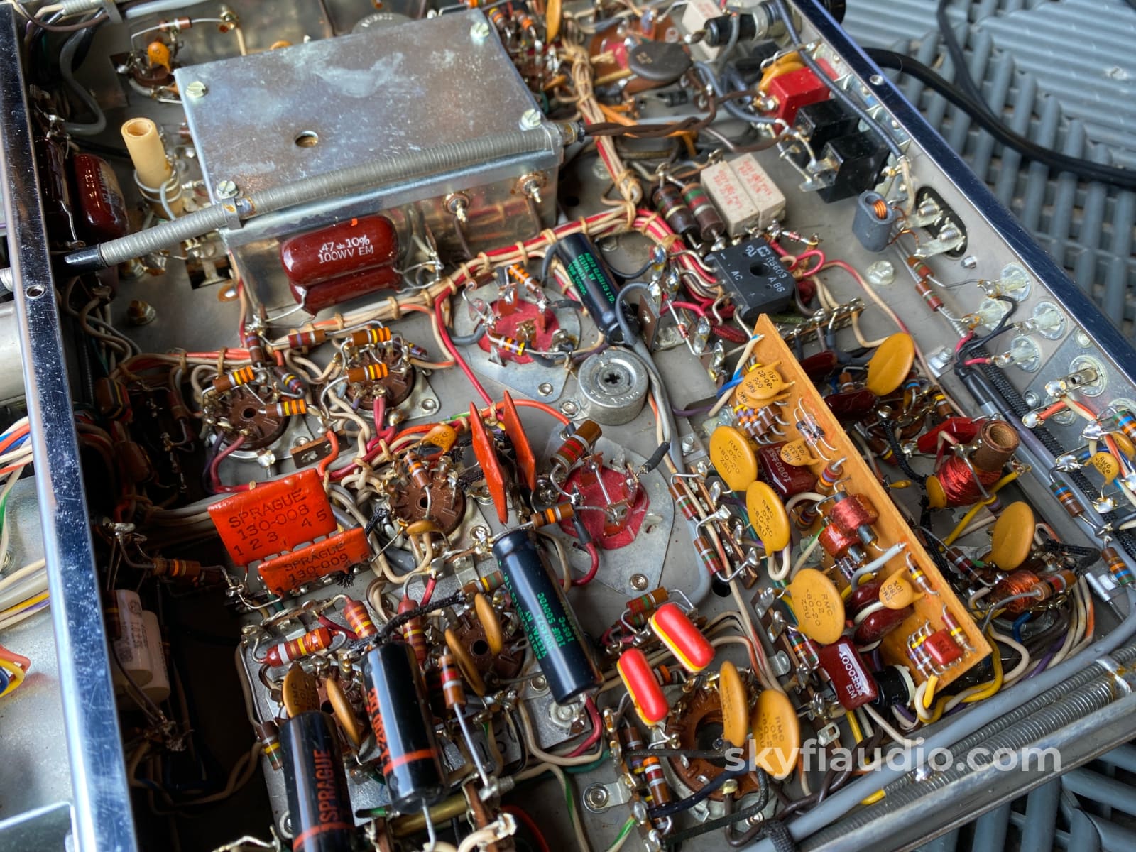 Mcintosh Mx110 Tube Tuner Preamp - Modafferi Upgraded & Skyfi Restored Preamplifier