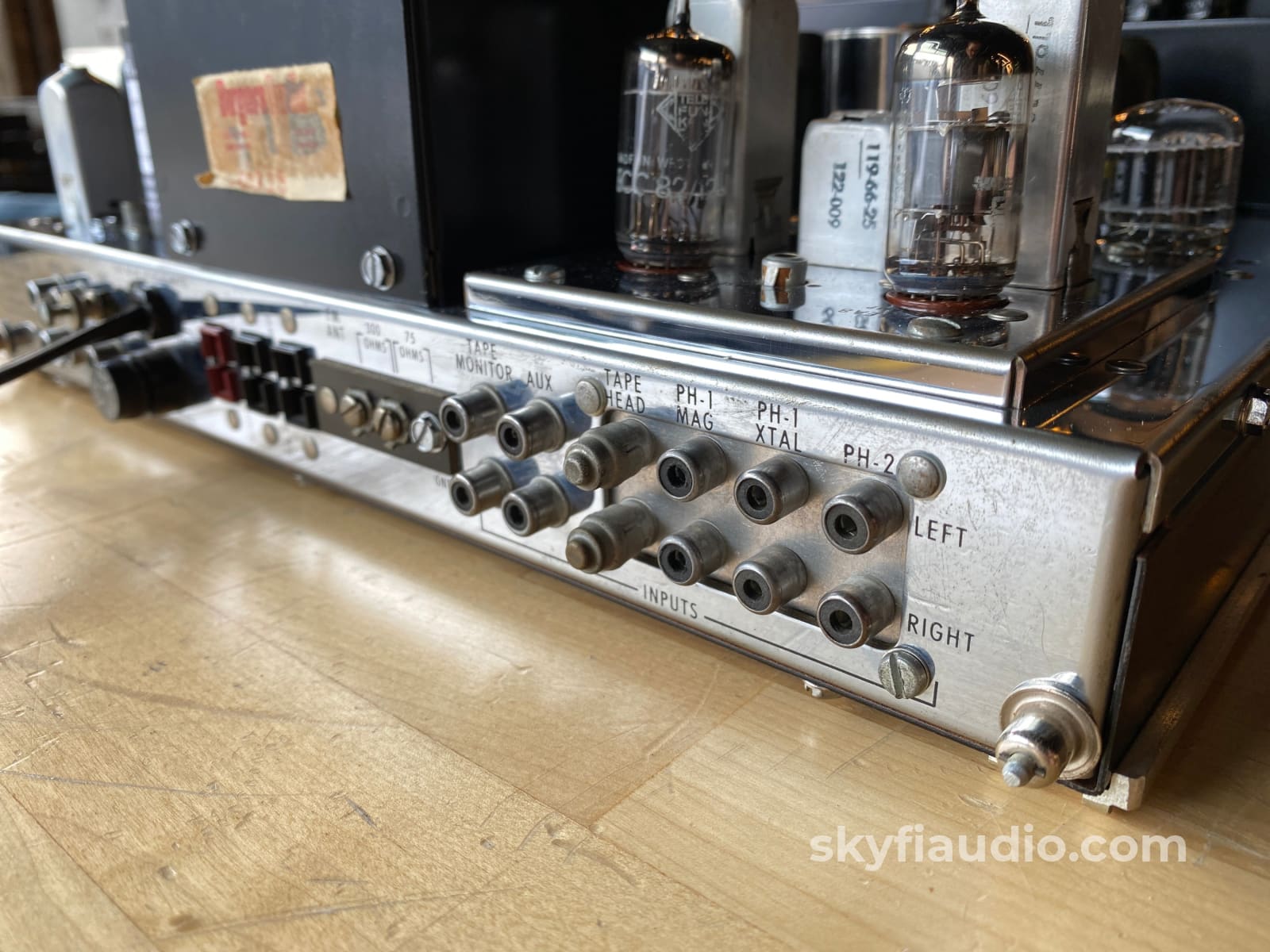 Mcintosh Mx110 Tube Tuner Preamp - Modafferi Upgraded & Skyfi Restored Preamplifier
