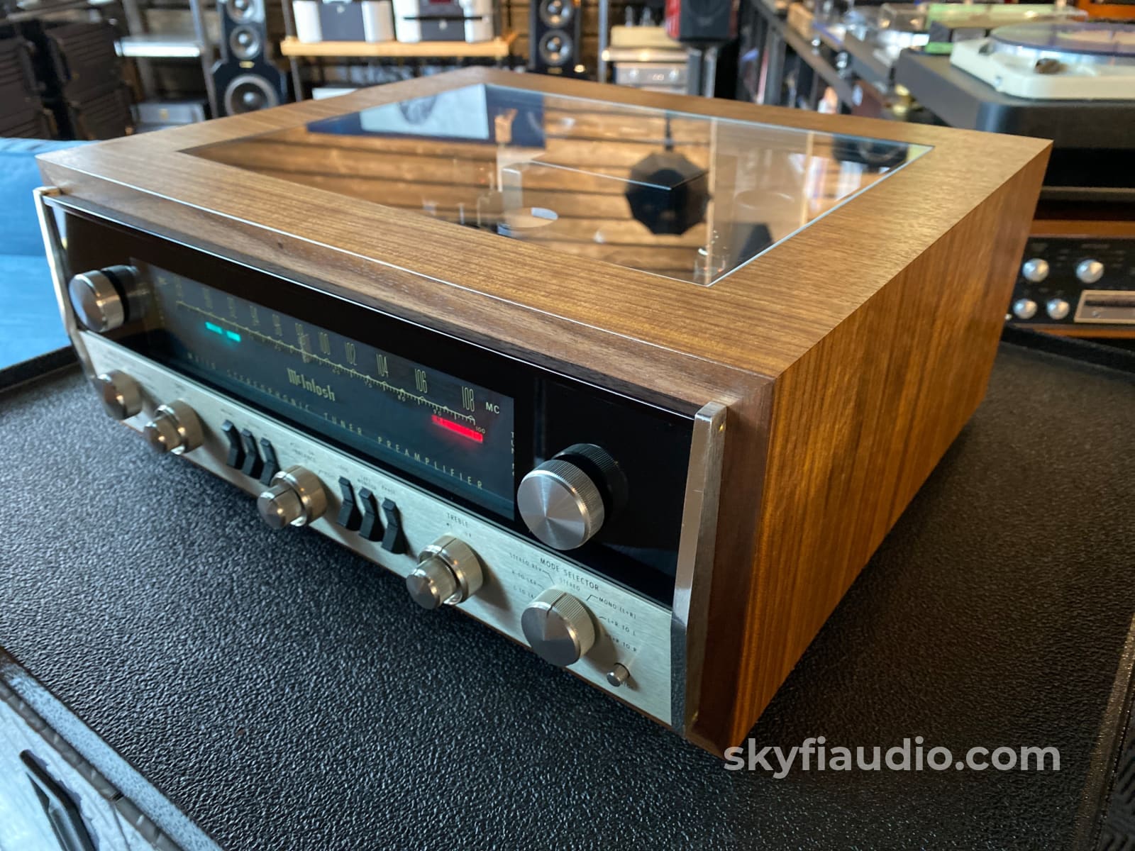 Mcintosh Mx110 Tube Tuner Preamp - Modafferi Upgraded & Skyfi Restored Preamplifier