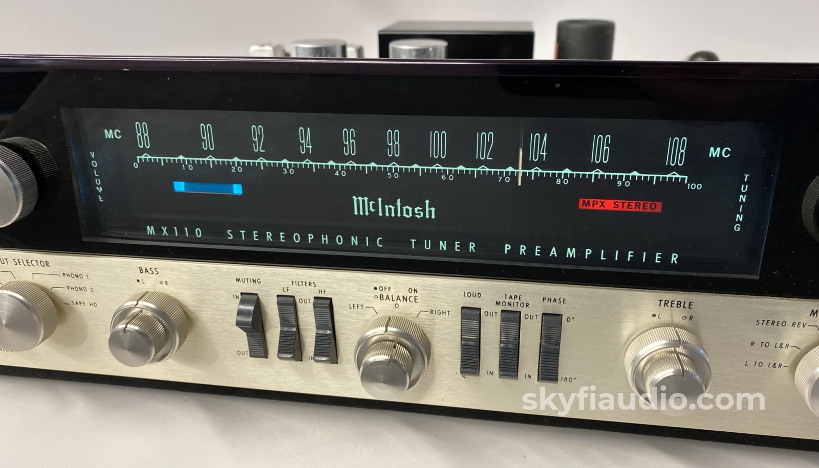 Mcintosh Mx110 Tube Tuner Preamp - Restored To Perfection Preamplifier