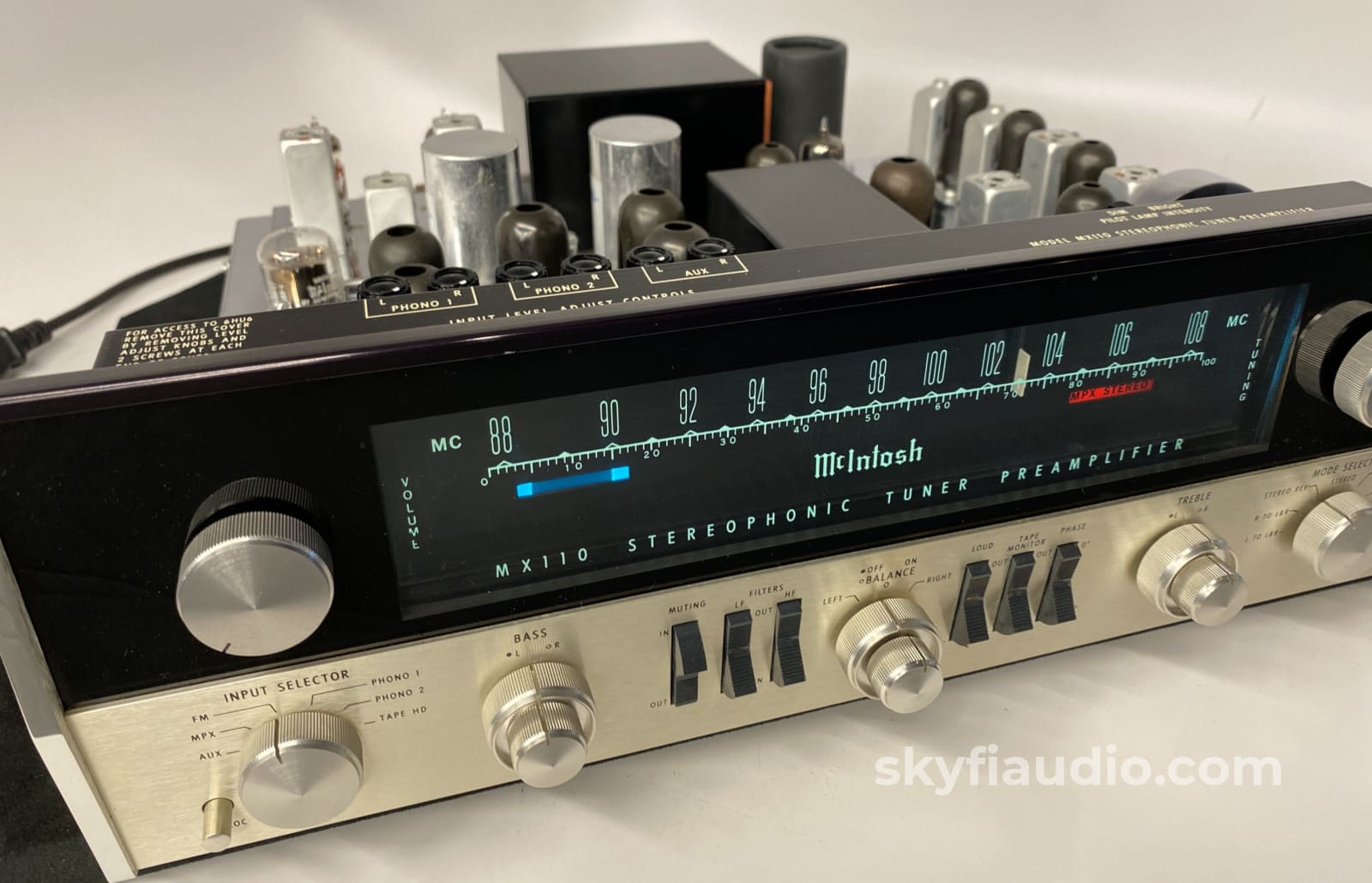 Mcintosh Mx110 Tube Tuner Preamp - Restored To Perfection Preamplifier