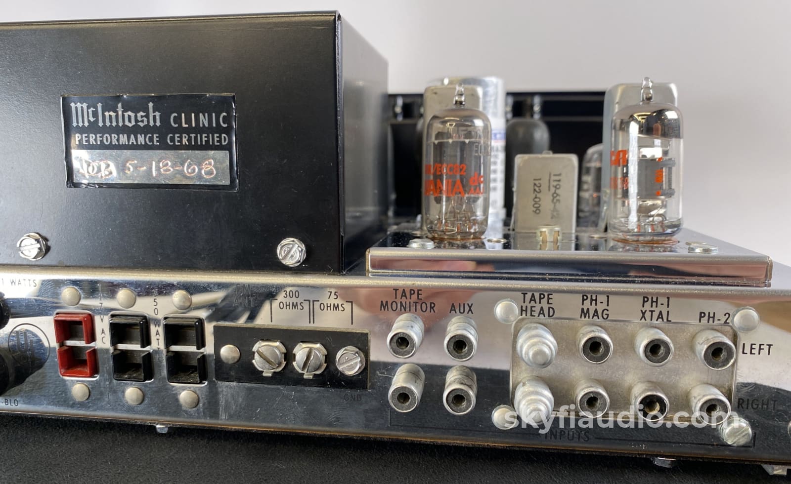 Mcintosh Mx110 Tube Tuner Preamp - Restored To Perfection Preamplifier