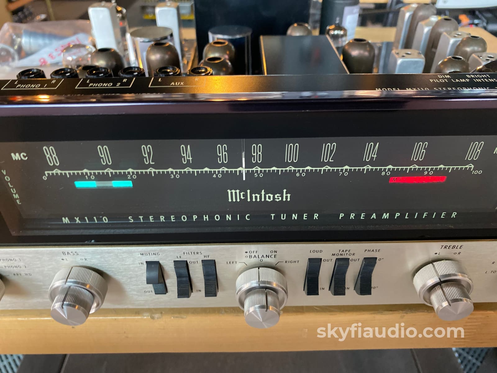 Mcintosh Mx110 Vintage Tube Tuner-Preamp - Skyfi Restored Rec0T1O0Myntes6Nd