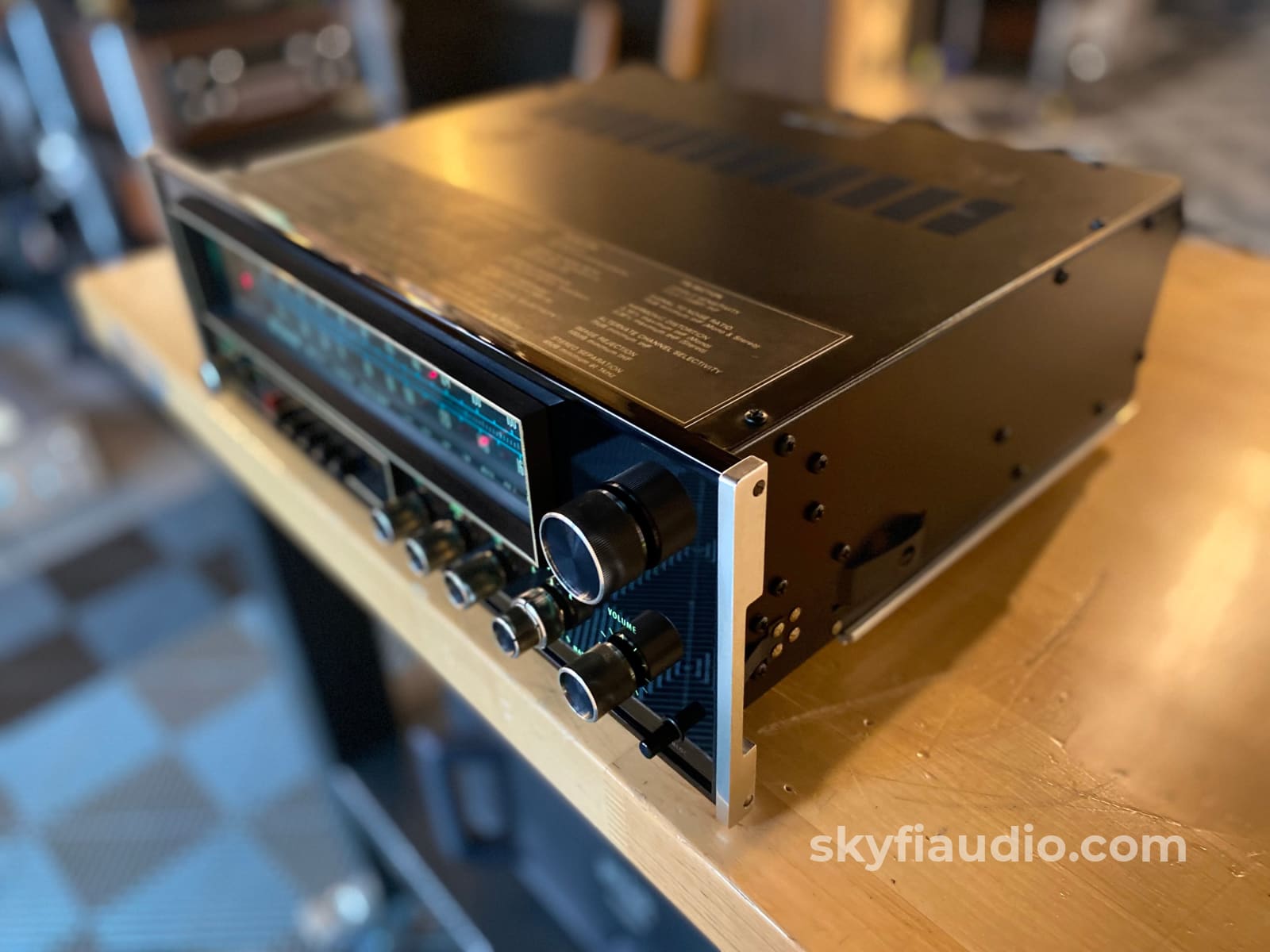 Mcintosh Mx117 Stereo Tuner Preamp - Serviced And Gorgeous W/Original Box! Preamplifier