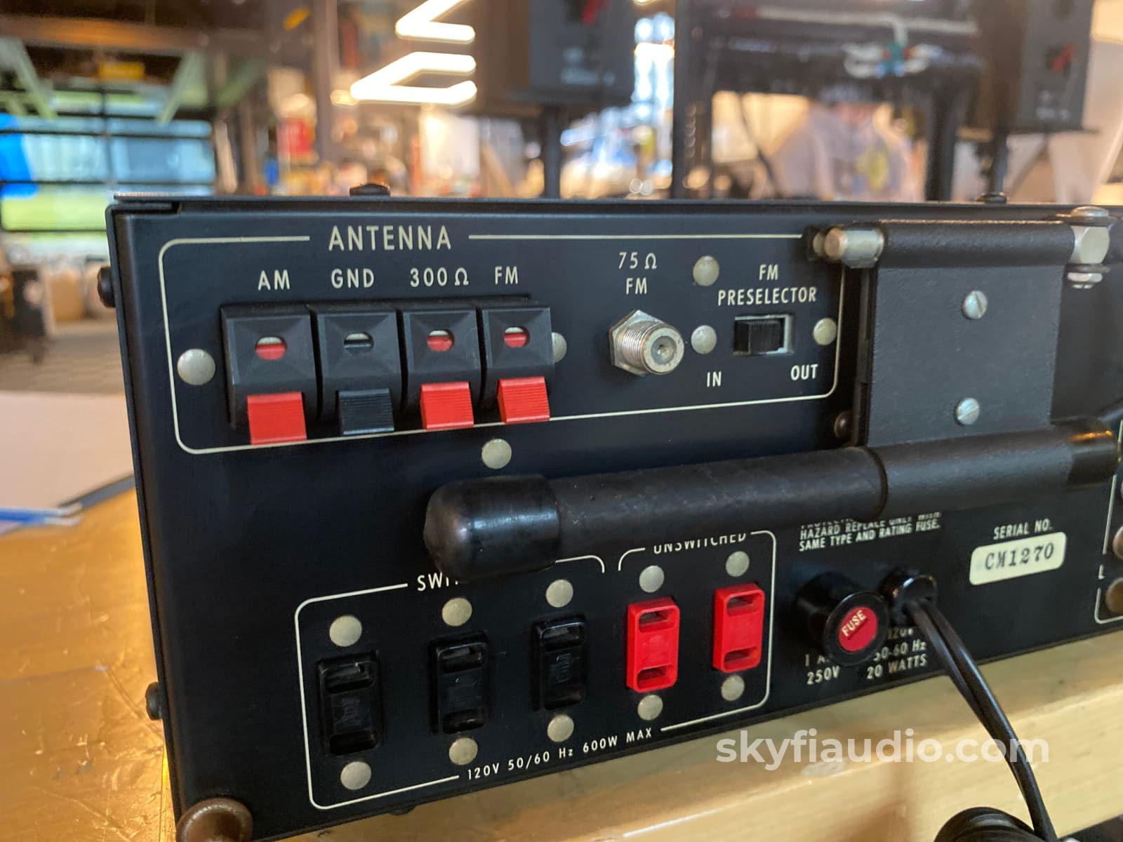 Mcintosh Mx117 Stereo Tuner Preamp - Serviced And Gorgeous W/Original Box! Preamplifier