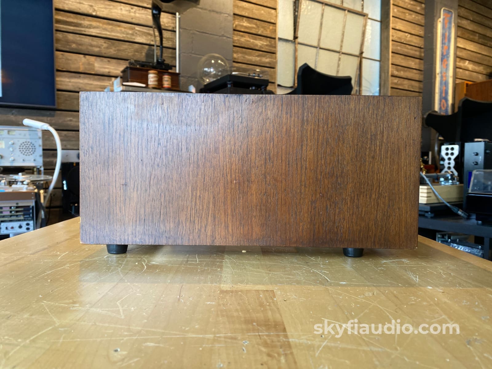 Mcintosh Wood Cabinet W/ 13.5 Panlocs For Mc2125 More Accessory