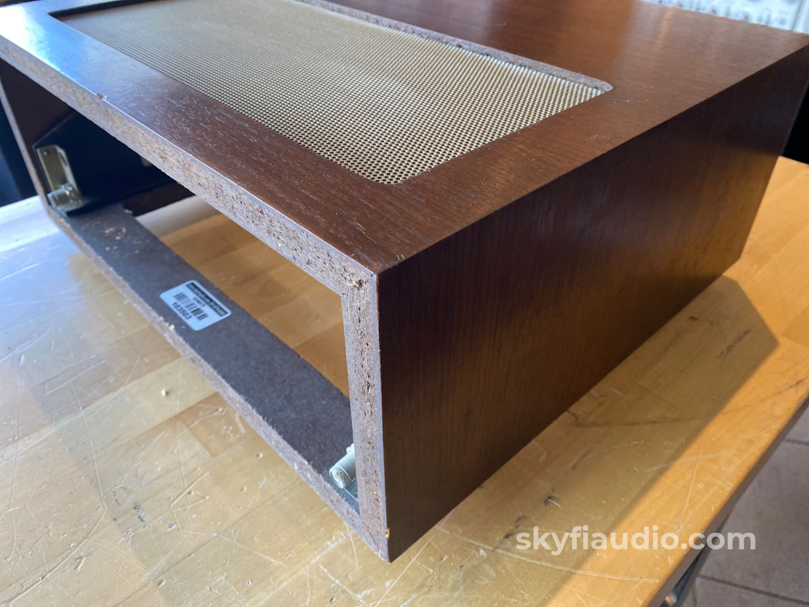 Mcintosh Wood Cabinet W/ 13.5 Panlocs For Mc2125 More Accessory