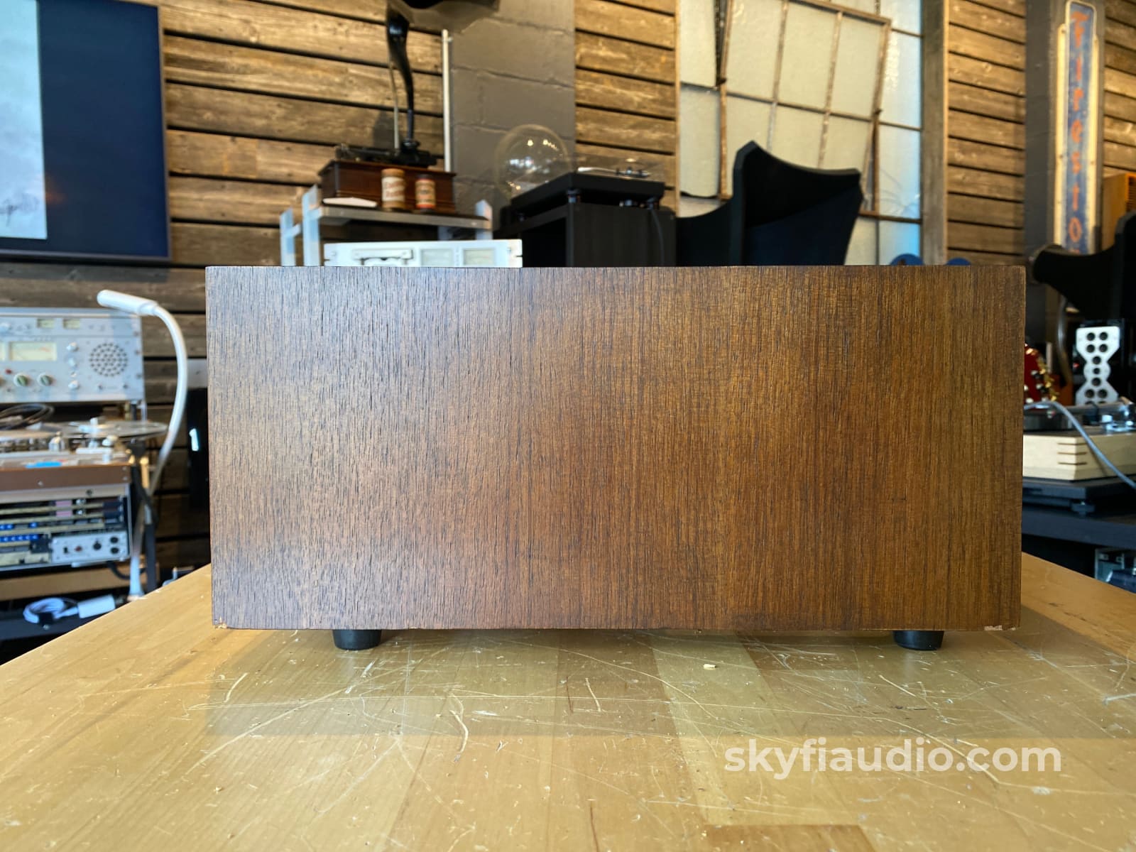 Mcintosh Wood Cabinet W/ 13.5 Panlocs For Mc2125 More Accessory