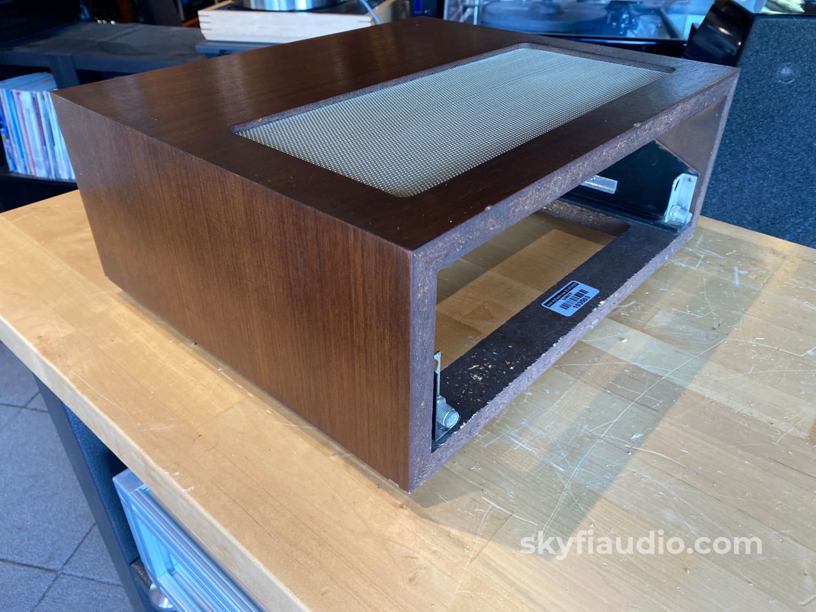 Mcintosh Wood Cabinet W/ 13.5 Panlocs For Mc2125 More Accessory