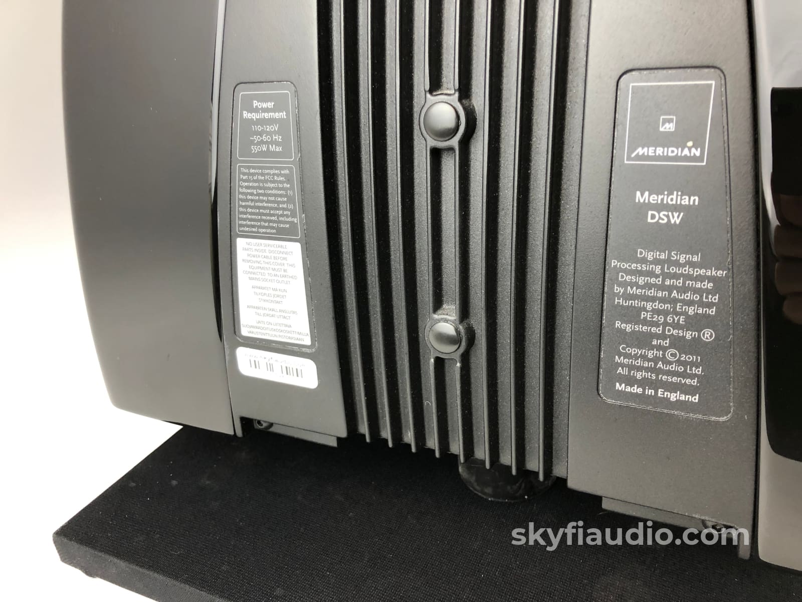 Meridian Dsw Dsp Subwoofer In Original Box (A) Speakers