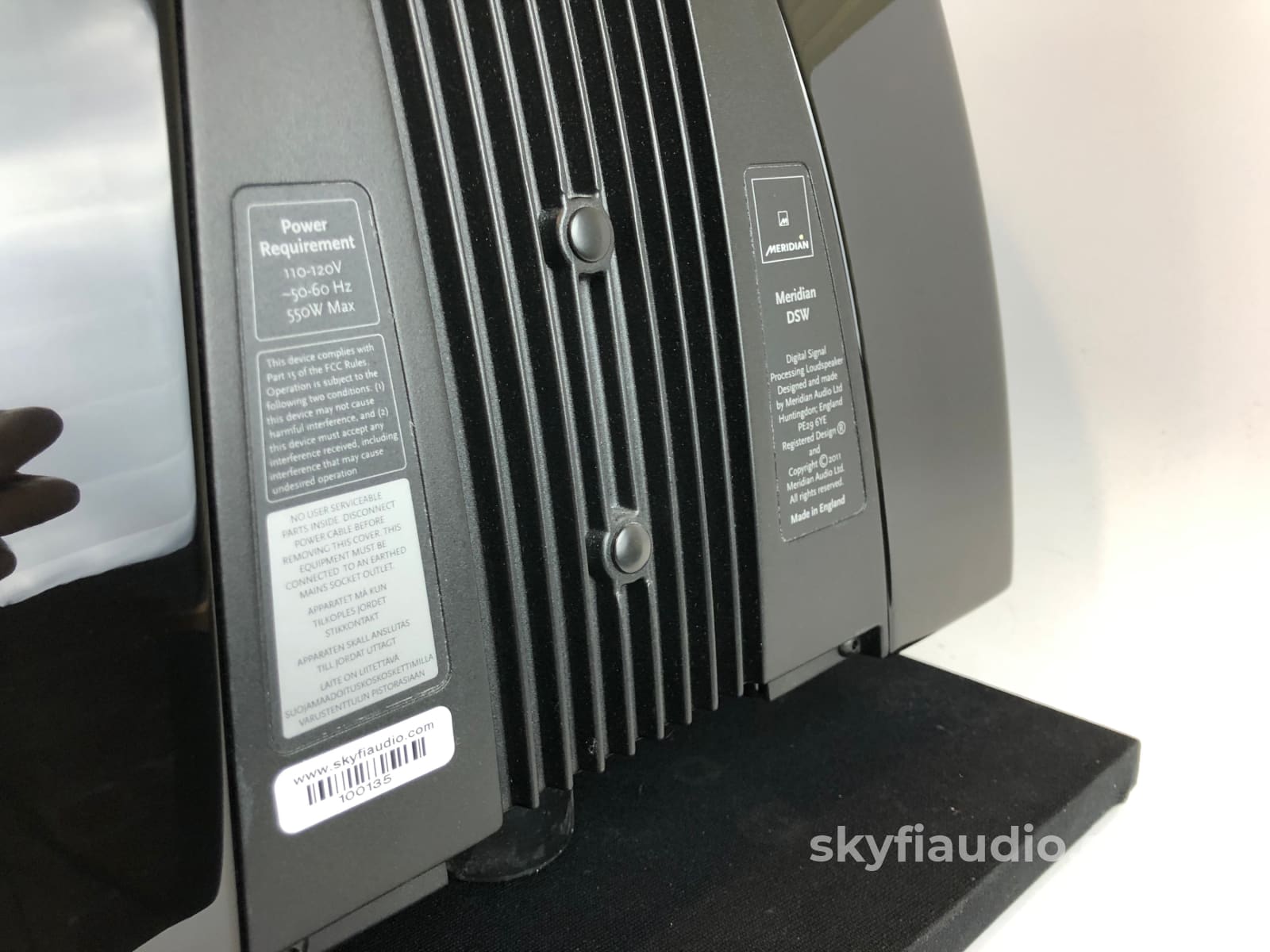 Meridian Dsw Dsp Subwoofer In Original Box (A) Speakers