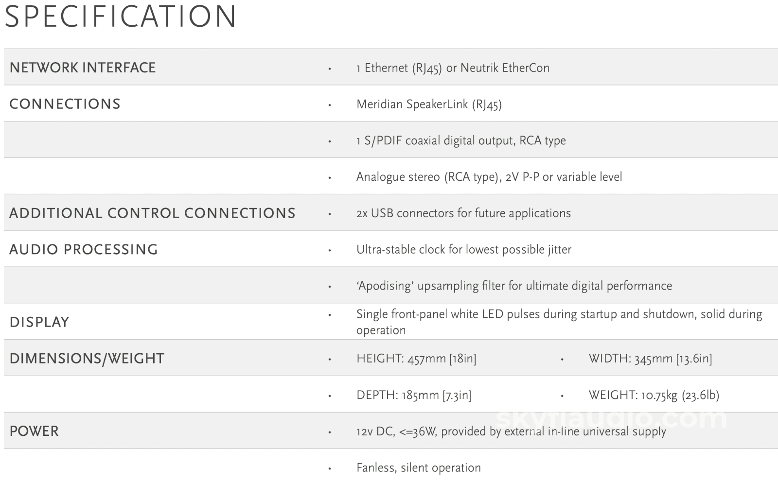 Meridian Sooloos - Media Core 200 2 000 Cd Album Capacity Accessory