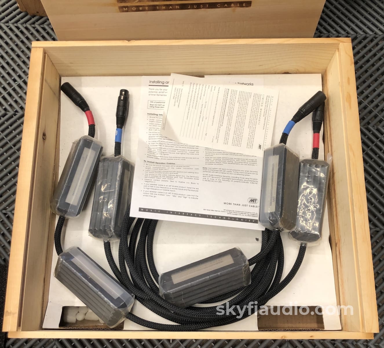 Mit Mi-350 Cv Terminator Xlr Cable - New In Box 10 Cables